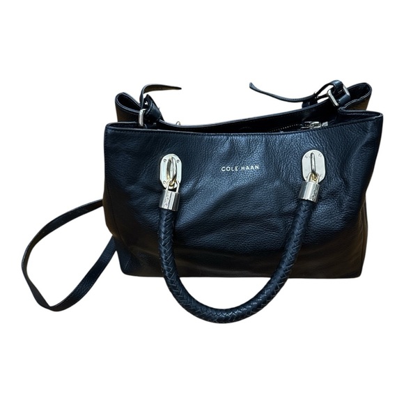 Cole Haan Black Crossbody Bag with Adjustable Strap - Picture 2 of 10